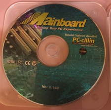 Mainboard PC CD with PC-Cillin software bundled Tested Ships N 24h picture