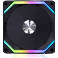 Lian Li UNI Fan SL120 v2 120mm RGB Reverse Blade Fan BLACK - 1-Pack picture