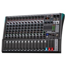12-Channel Audio Mixer with USB, 99 DSP Effects, 48V Phantom Power | 7-band o... picture