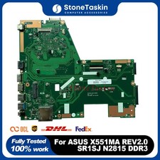 X551MA REV2.0 Mainboard For ASUS X551MA Laptop Motherboard SR1SJ N2815 DDR3 picture