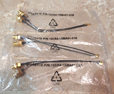 6 PCS Gigabyte U.FL Mini PCI to RP-SMA Pigtail Antenna WiFi Cables 5 Inches picture