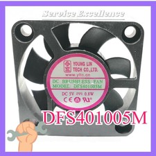 One YONG LIN DFS401005M Silent Cooling Fan Fast Shipping DC 5V 0.8W 4CM 2-Pin picture