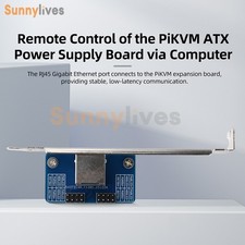 LCKVM PC Remote Control PCIe Adapter Board ATX Power Supply Board for PiKVM RC picture