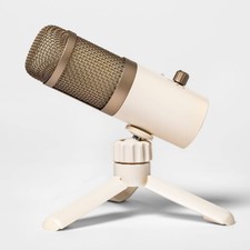 Heyday Desktop Microphone USB-C Condenser for PC Stone White picture