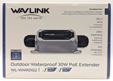 WAVLINK Outdoor Waterproof 30W PoE Extender, Gigabit Speed, Extends 200 Meters picture