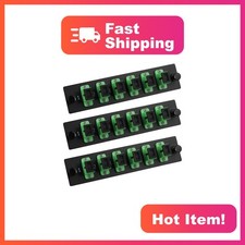 Duogalia SCAPC Fiber Patch Panel, SCAPC-6 Port 3-Pack picture