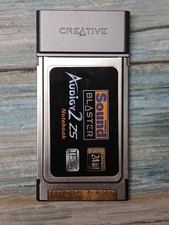 Creative Sound Blaster Audigy 2 ZS Notebook PCMCIA 24 Bit Card Windows SB0530 picture