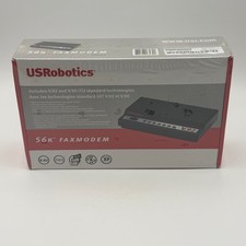 USRobotics 56K Faxmodem V.92 / V.90 External Dial-Up Modem Model 5686E New picture