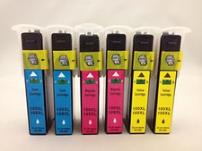 Inkjet for Lexmark Pro905 Pro901 Pro805 Pro706 Pro705 702 Lip331 100XL C M Y 6PK picture