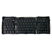 OEM Palm Portable Foldable Keyboard Model 3C10439 w/ Original Padded Case picture