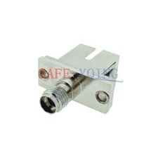1PC SMA Female-SC Female Hybrid Adapter Flange Coupling Optical Fiber Connector  picture