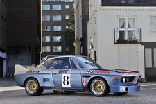 Cars 1972 bmw csl batmobile classic old original Desk Mat Stitched picture