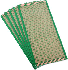 5 Pcs PCB Board, 12X18Cm, Copper through Holes, Solder-Able picture