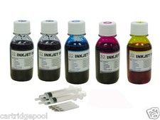 ND non-original 5x100ml Refill Ink 69 Workforce 310 315 500 1100 5x4oz  picture