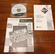 Gateway 2000 Lot (Operating system disc and 2 user guides) 2007 picture