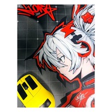 WALLHACK SORA DRIFT Glass Mouse Pad SP-004 Gaming FPS Tracking Japan Import USED picture
