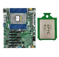 AMD EPYC CPU 7402+Supermicro H11SSL-I 24cores 48threads 2.8 GHz Motherboard+ CPU picture