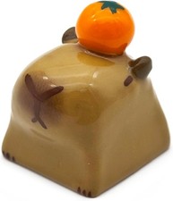 Cartoon Capybara Keycap,Custom 3D Handmade Clay Artisan ESC Keycap,Cute Keyca... picture