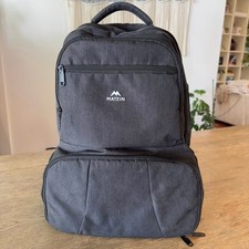 MATEIN Travel Laptop Backpack Gray USB Charging Port Large Business School Bag picture