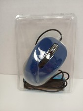 Inland M3 Wired Optical Mouse, Blue picture