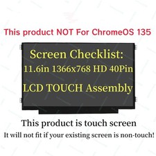 B116XAK01.2 LCD Touch Digitizer Screen Assembly Replacement 11.6