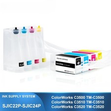 SJIC22P SJIC23P SJIC24P CISS Without Chips For Epson C3500 C3510 C3520  picture