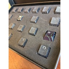 New in Box Matrix Keyboards Rubberized Gaming Keycap Upgrade Black Mechanical picture