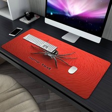 1pc Personalized Spider Design Gaming & Office Mouse Pad - Custom Name/Text, X picture