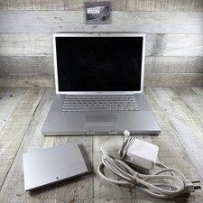 Apple MacBook Pro 15” Early 2008 4,1 A1260 W/Charger & Second Battery Read Descr picture