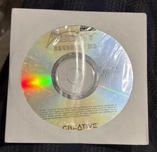 Audigy Advanced MB Sound Blaster CD 2007 Creative Technology Software w/ Key NEW picture