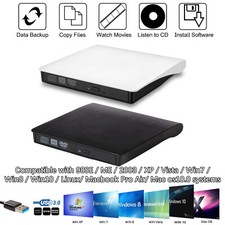 USB 3.0 CD DVD RW ROM Writer Drive Burner Reader Player PC Laptop picture