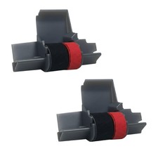 IR-40T x [2 Pack] IR40T Black and Red Ink Roller Ribbon Cartridge Replacement Co picture