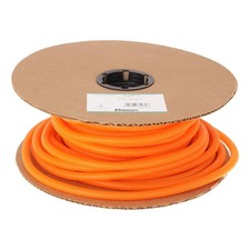 PANDUIT Corrugated Chube Polyethylene with Slits, Orange picture