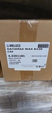CASE of 24 Industrial Thermal Transfer Ribbons - Datamax Wax B22, 4.33
