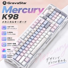 GravaStar Mercury K98 Mechanical Keyboard 98-Key Wireless Bluetooth JP Layout picture