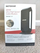 NETGEAR CM1000 Ultra-High Speed Cable Modem DOCSIS 3.1 Open Box Complete picture