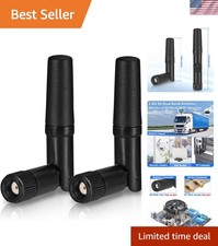 Compact 2-Pack 2.4GHz 5GHz WiFi Antenna with Adjustable Angles for Optimal Range picture