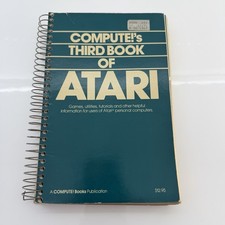 Compute's Third Book Of Atari - Spiral Bound - Vintage - 1984 picture