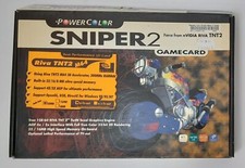PowerColor SNiper 2 AGP Graphics Card (Nvidia TNT2 M64, 32MB, Retro, NOS, 2001) picture