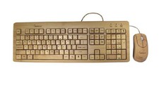 Impecca Bamboo Wireless Keyboard & Mouse Combo (KBB500) WOODEN ASMR  picture