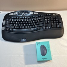 Logitech MK710 Wireless Ergonomic Keyboard with Unifying Receiver & M317 Mouse picture