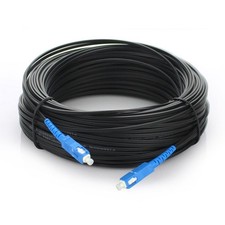 200M FTTH Fiber Optic Drop Cable Patch Cord SC UPC to SC UPC Simplex SM Jumper picture
