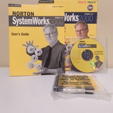 Norton SystemWorks 2000 Version 3.0 Symantec Win 98 & 95 CD Rom and Floppy Disks picture
