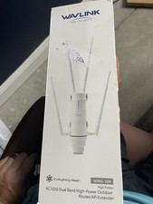 WAVLINK AC1200 Wing 12M High Power WiFi Outdoor Wireless Access Point POE picture