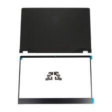 For MSI GE66 Vector GP66 MS-1541 MS-1542 1543 Top Back Cover+ Bezel Hinges Black picture
