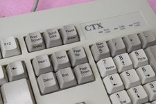 Vintage CTX OEM Chicony KB-5911 AT Keyboard - TESTED picture