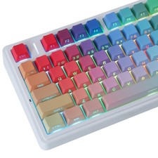 Cherry Profile PBT Keycap Set Side Print Design Shine Through Mechanical picture