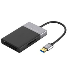 6 In 1 USB3.0 To CF XQD SD TF Memory Card Reader Writer OTG U Disk Adapter Hub picture