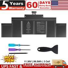 A1618 A1398 ABattery For MacBook Pro 15 inch Retina Late 2013 Mid 2014 2015 picture
