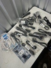 Dell C2G Computer Cable Lot Power Cords USB Printer DisplayPort DVI Adapter picture